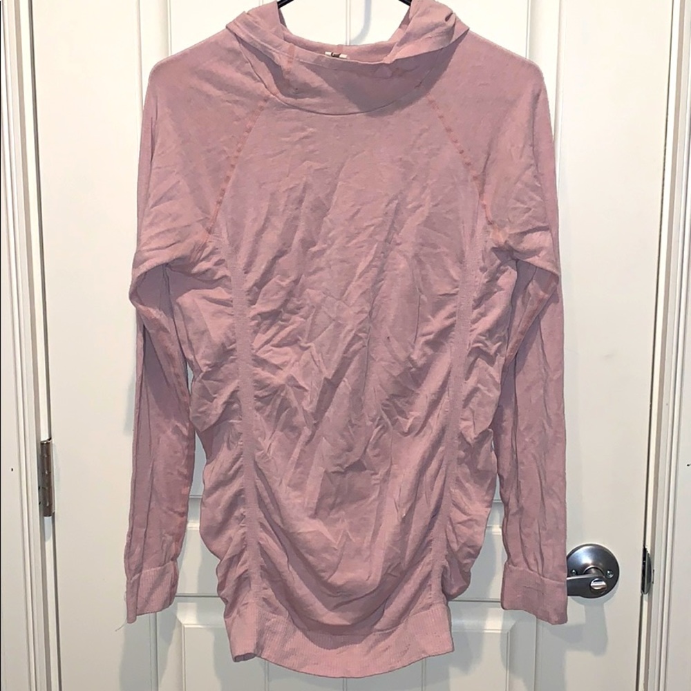Fabletics lightweight hooded long sleeve shirt
